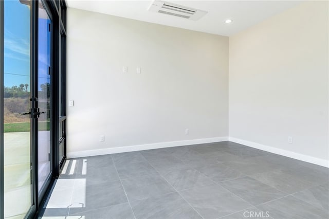 1912 Edgefair Ln, Redlands, CA 92373 - tiled empty room with baseboards and recessed lighting
