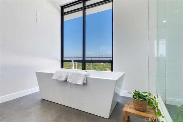 1912 Edgefair Ln, Redlands, CA 92373 - full bathroom with expansive windows and a soaking tub