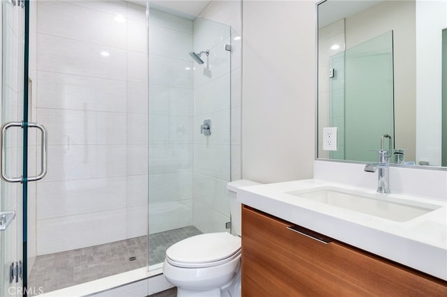 1912 Edgefair Ln, Redlands, CA 92373 - full bathroom featuring vanity and a stall shower