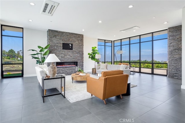 1912 Edgefair Ln, Redlands, CA 92373 - common area with a wall of windows