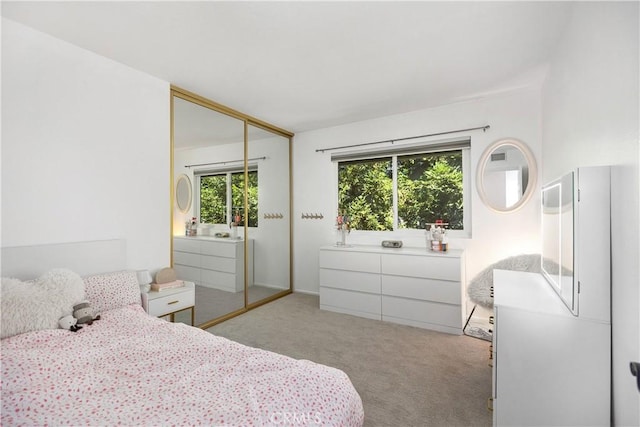 24532 La Cienega St, Laguna Hills, CA 92653 - bedroom with light colored carpet and a closet