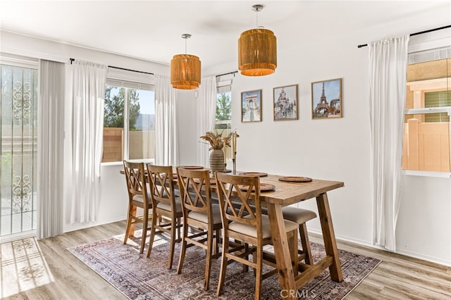872 Bluebell Way, Beaumont, CA 92223 - dining area featuring light wood finished floors and baseboards