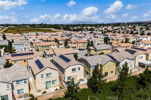 872 Bluebell Way, Beaumont, CA 92223 - aerial perspective of suburban area featuring a mountain backdrop
