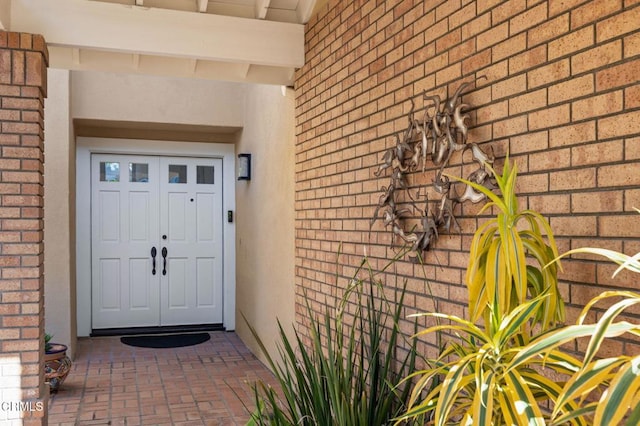 2106 Fox Den Ct, Oxnard, CA 93036 - property entrance with brick siding and stucco siding