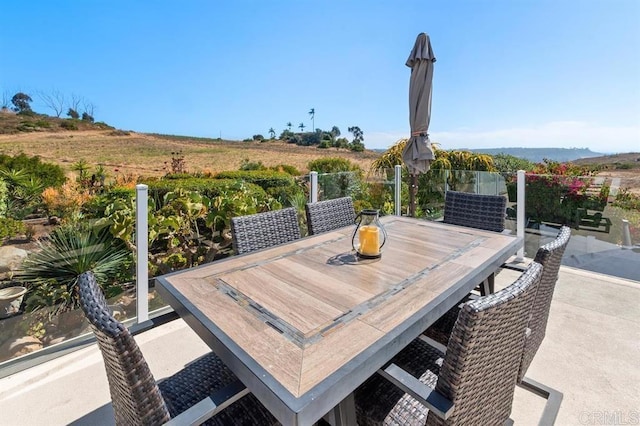 4863 Marathon Way, Oceanside, CA 92056 - view of patio / terrace with outdoor dining space