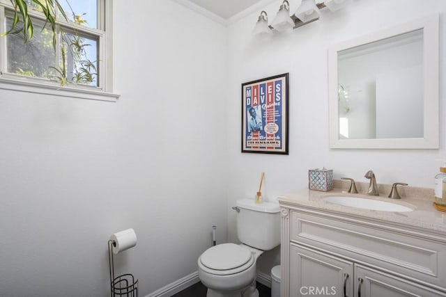 17 Carnegie, San Jose, CA 95116 - half bath featuring vanity and crown molding