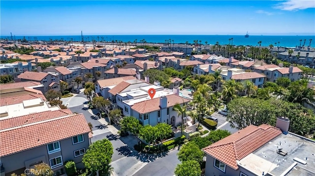 19325 Peachtree Ln, Huntington Beach, CA 92648 - aerial view of residential area with a nearby body of water