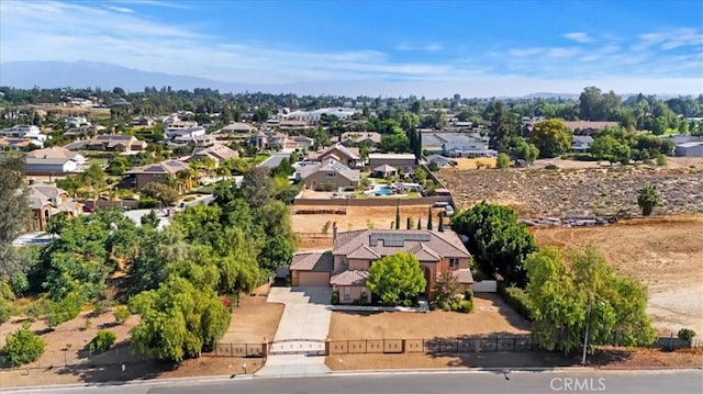 16858 Mariposa Ave, Riverside, CA 92504 - aerial perspective of suburban area with a mountainous background