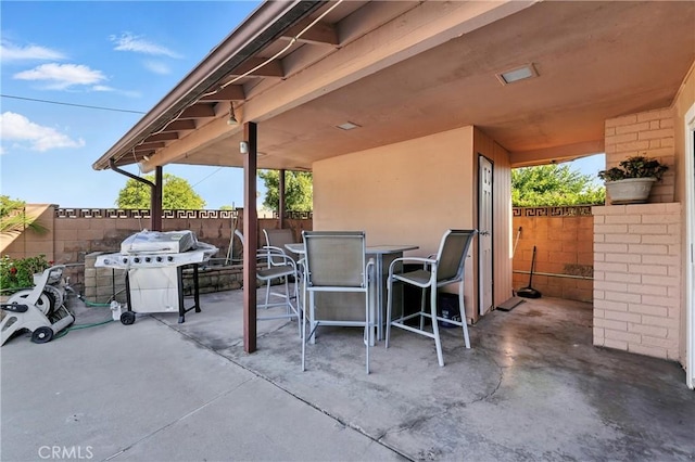 2007 Socrates Ave, Simi Valley, CA 93065 - view of patio featuring grilling area and outdoor dining area