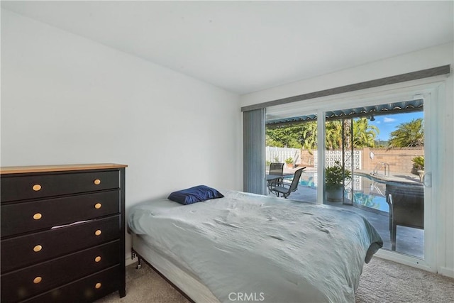 2007 Socrates Ave, Simi Valley, CA 93065 - carpeted bedroom with access to exterior