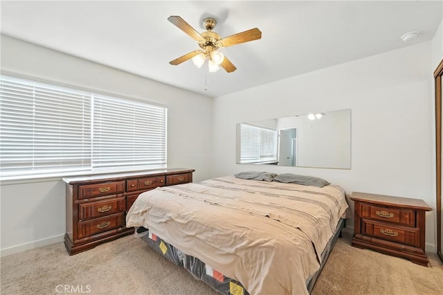 2007 Socrates Ave, Simi Valley, CA 93065 - bedroom featuring light carpet and ceiling fan