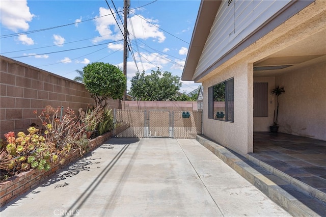 8038 Cyclamen Way, Buena Park, CA 90620 - view of patio / terrace with a gate