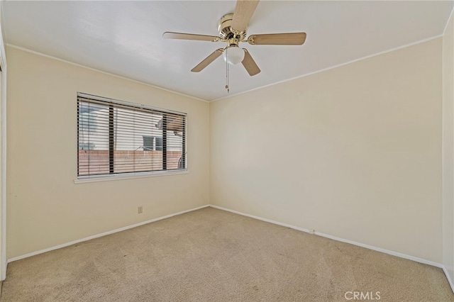 8038 Cyclamen Way, Buena Park, CA 90620 - spare room with carpet flooring and crown molding