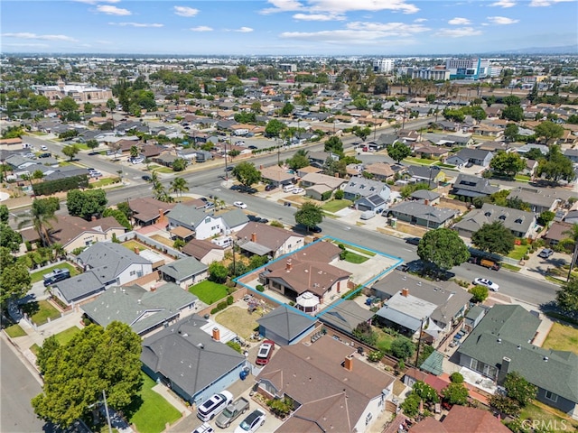8038 Cyclamen Way, Buena Park, CA 90620 - aerial view of property and surrounding area featuring nearby suburban area