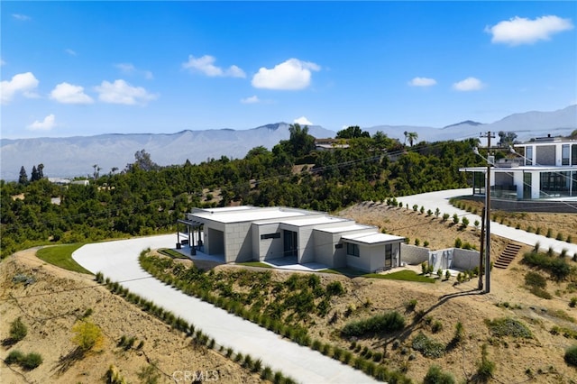 1922 Edgefair Ln, Redlands, CA 92373 - back of house featuring a mountain view