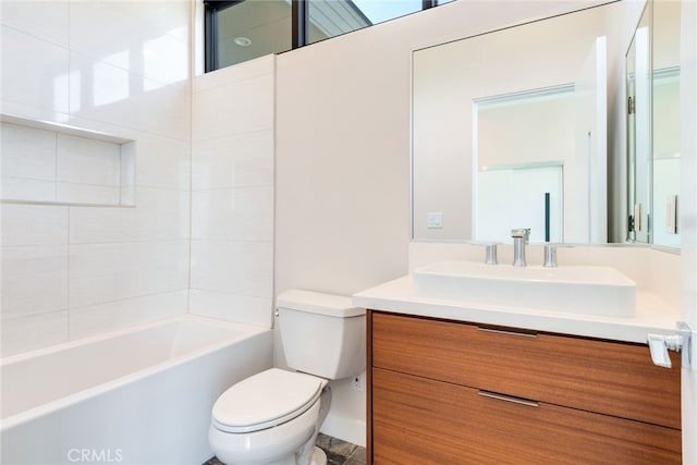 1922 Edgefair Ln, Redlands, CA 92373 - bathroom with vanity and washtub / shower combination