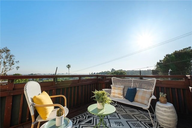 1830 N Alvarado St Unit 14, Los Angeles, CA 90026 - view of wooden terrace