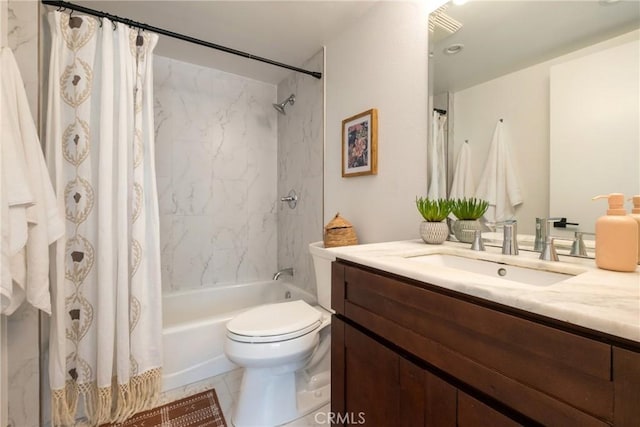 1830 N Alvarado St Unit 14, Los Angeles, CA 90026 - bathroom featuring vanity and shower / bath combination with curtain