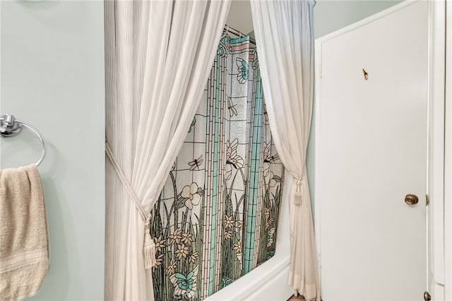 7219 Font Ave, Jurupa Valley, CA 92509 - bathroom view of shower / bathtub combination with curtain