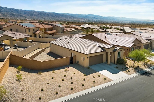 11624 Sky Pointe Dr, Desert Hot Springs, CA 92240 - aerial view of residential area with a mountainous background