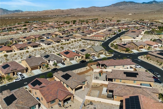 11624 Sky Pointe Dr, Desert Hot Springs, CA 92240 - aerial perspective of suburban area with a mountain backdrop