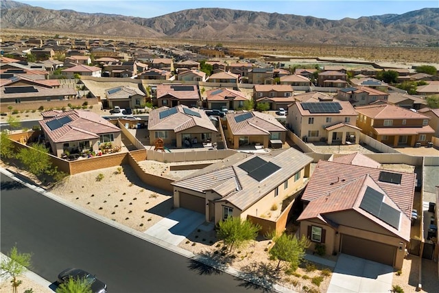 11624 Sky Pointe Dr, Desert Hot Springs, CA 92240 - aerial view of residential area with a mountainous background