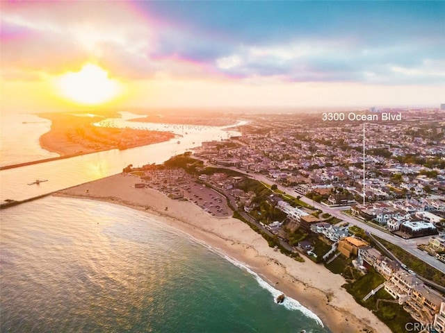 3300 Ocean Blvd, Corona Del Mar, CA 92625 - aerial overview of property's location featuring unending shoreline