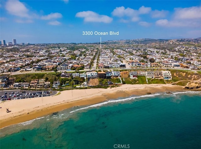 3300 Ocean Blvd, Corona Del Mar, CA 92625 - drone / aerial view of expansive beach