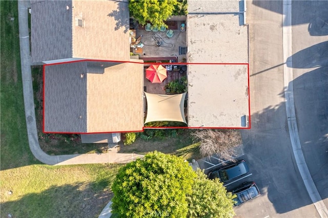 624 Pamela Kay Ln, La Puente, CA 91746 - aerial view of property and surrounding area featuring property boundaries highlighted