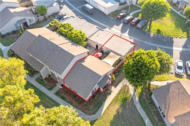 624 Pamela Kay Ln, La Puente, CA 91746 - aerial view of residential area featuring property boundaries highlighted
