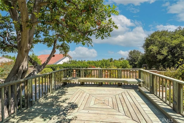 4308 Crown Ranch Rd, Corona, CA 92881 - view of wooden deck