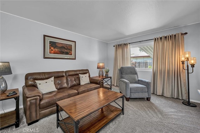 2464 Maclennan St, Napa, CA 94558 - living area featuring light carpet and baseboards