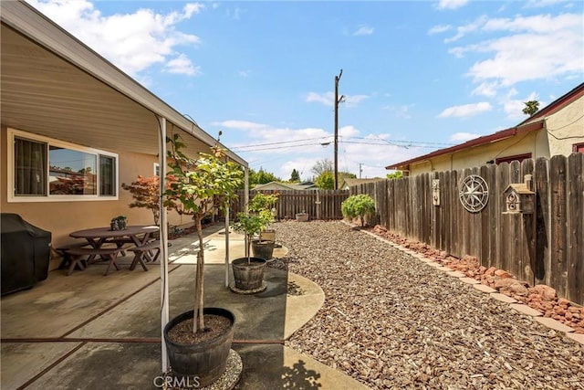 2464 Maclennan St, Napa, CA 94558 - fenced backyard featuring a patio and grilling area