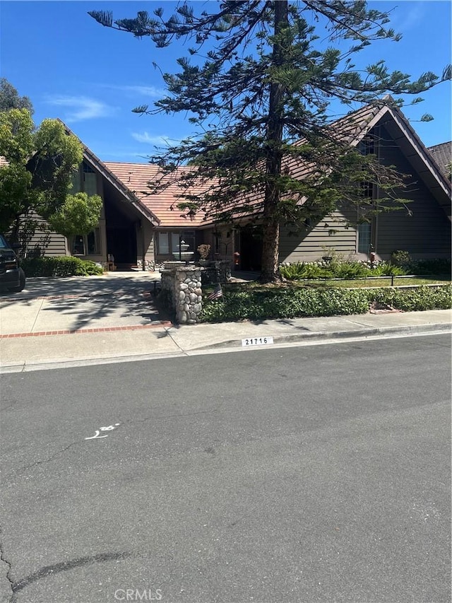 21716 Rushford Dr, Lake Forest, CA 92630 - obstructed view of property featuring a tiled roof