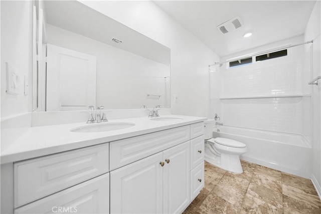 16173 Alamo Ct, Chino, CA 91708 - full bathroom featuring double vanity and shower / washtub combination
