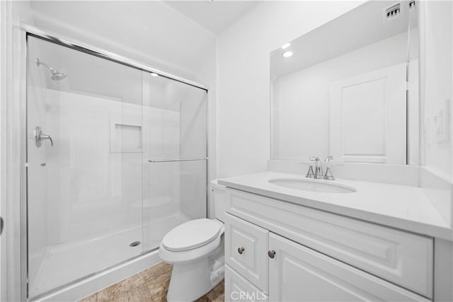 16173 Alamo Ct, Chino, CA 91708 - full bath with vanity and a shower stall
