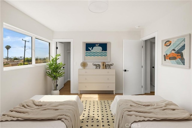 1604 W 125th St, Los Angeles, CA 90047 - bedroom with wood finished floors