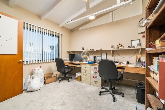 618 E 2nd St, Rialto, CA 92376 - view of carpeted home office