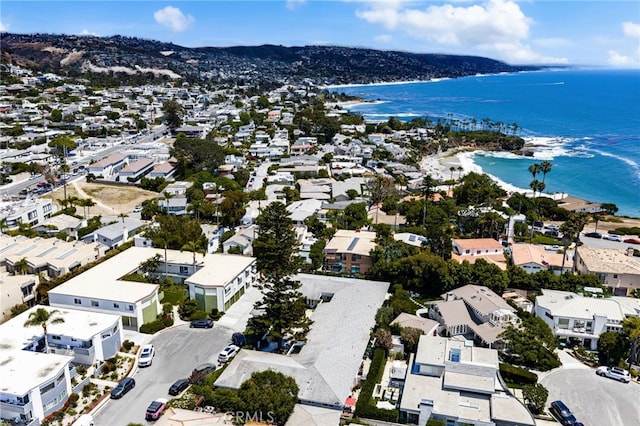 1575 Via Capri Unit 6, Laguna Beach, CA 92651 - aerial view of residential area featuring a nearby body of water