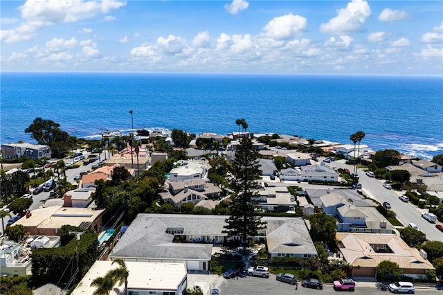 1575 Via Capri Unit 6, Laguna Beach, CA 92651 - aerial perspective of suburban area with a large body of water