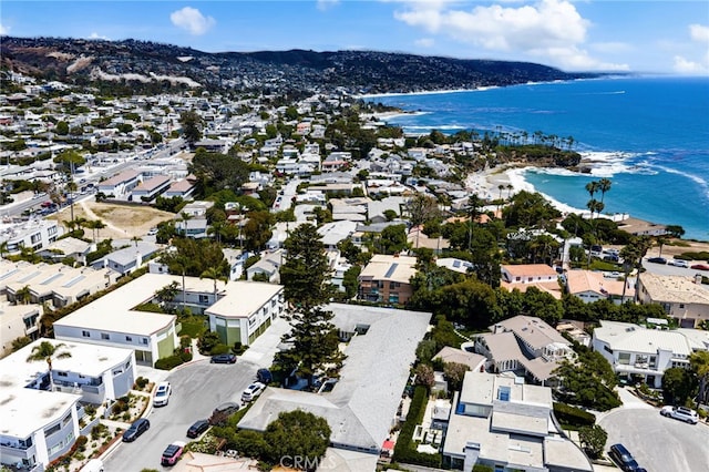 1575 Via Capri Unit 6, Laguna Beach, CA 92651 - aerial view of residential area featuring a large body of water