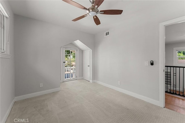 2311 6th St, La Verne, CA 91750 - unfurnished room with carpet floors and ceiling fan