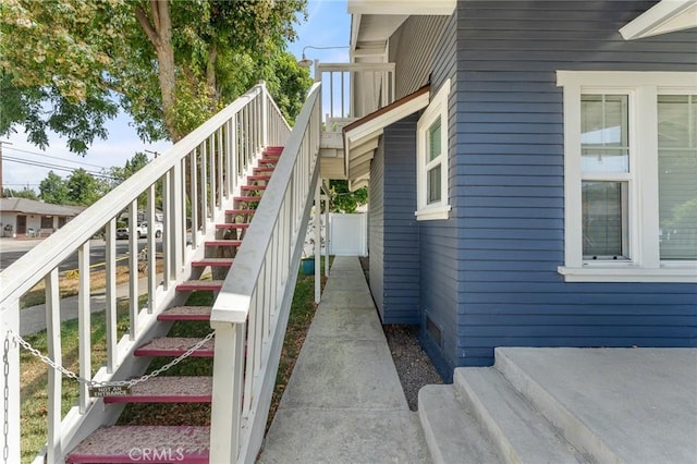 2311 6th St, La Verne, CA 91750 - view of property exterior featuring stairway