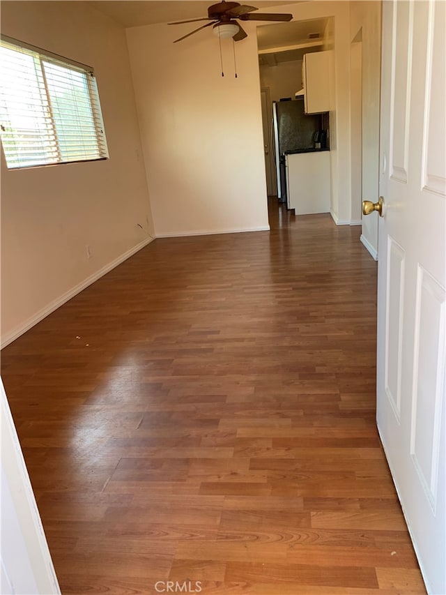 583 S Calle, Abronia, Palm Springs, CA 92264 - spare room with ceiling fan and light wood-type flooring