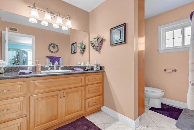 1010 W Yorktown Ave, Montebello, CA 90640 - bathroom featuring vanity and tile patterned floors