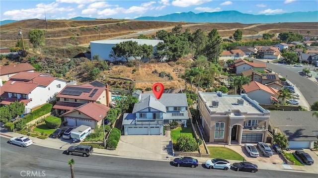 1010 W Yorktown Ave, Montebello, CA 90640 - aerial perspective of suburban area with a mountain backdrop