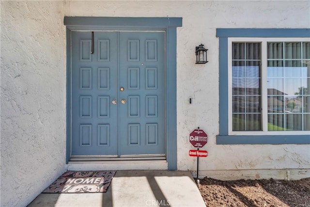 1010 W Yorktown Ave, Montebello, CA 90640 - entrance to property with stucco siding