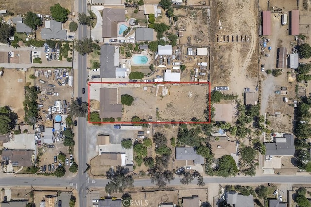 5956 Marlatt St, Jurupa Valley, CA 91752 - map / location with property boundaries highlighted