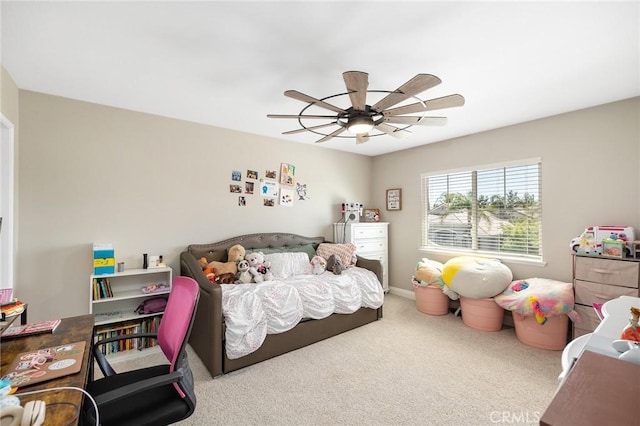 33883 Vinca Ln, Murrieta, CA 92563 - bedroom featuring carpet and a ceiling fan