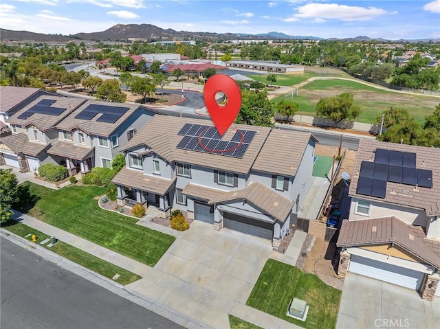 33883 Vinca Ln, Murrieta, CA 92563 - aerial perspective of suburban area with a mountain backdrop